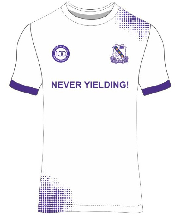 Men's Premium Cotton White Centenary T-shirt 