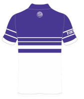 Ladies Polo Purple & White